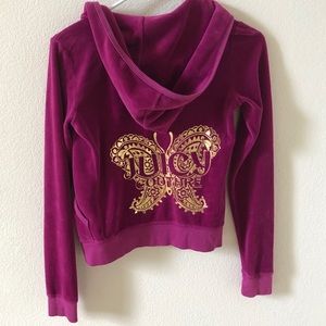Juicy velour hoodie S